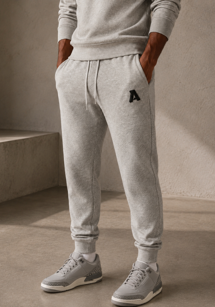 Active Premium Joggers-Black