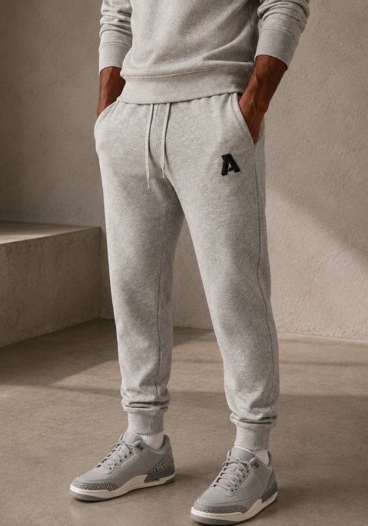 Active Premium Joggers-Black