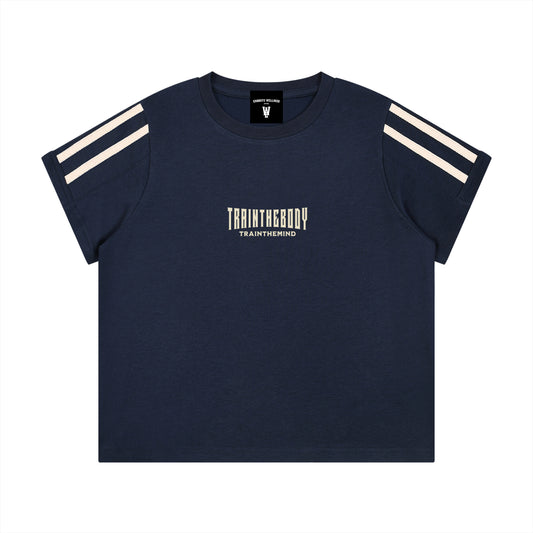 TTBTTM Women's Varsity Stripe T-Shirt