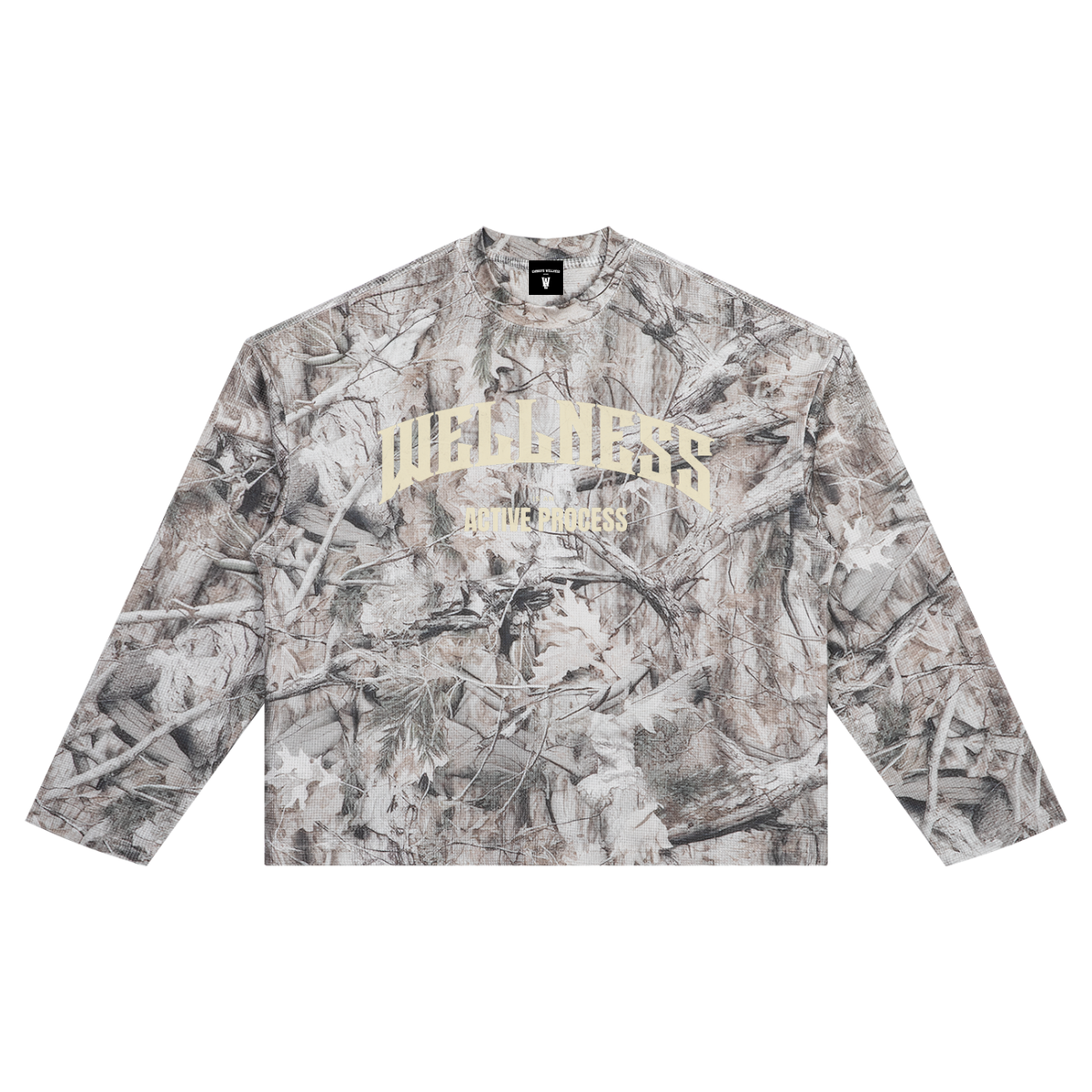 Wellness Tree Camo Waffle Tee