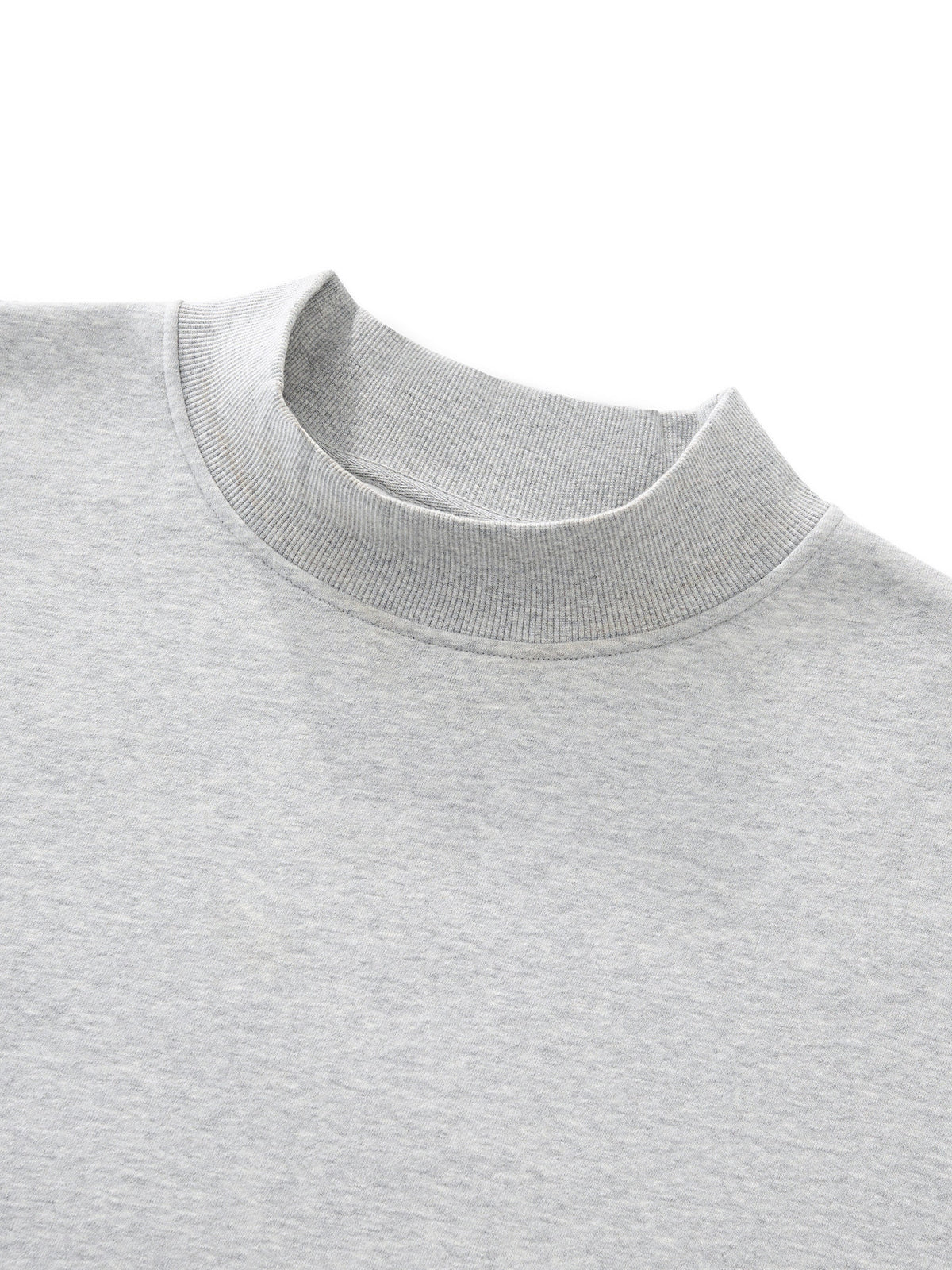 Wellness Fleece Mock-Neck Sweatshirt