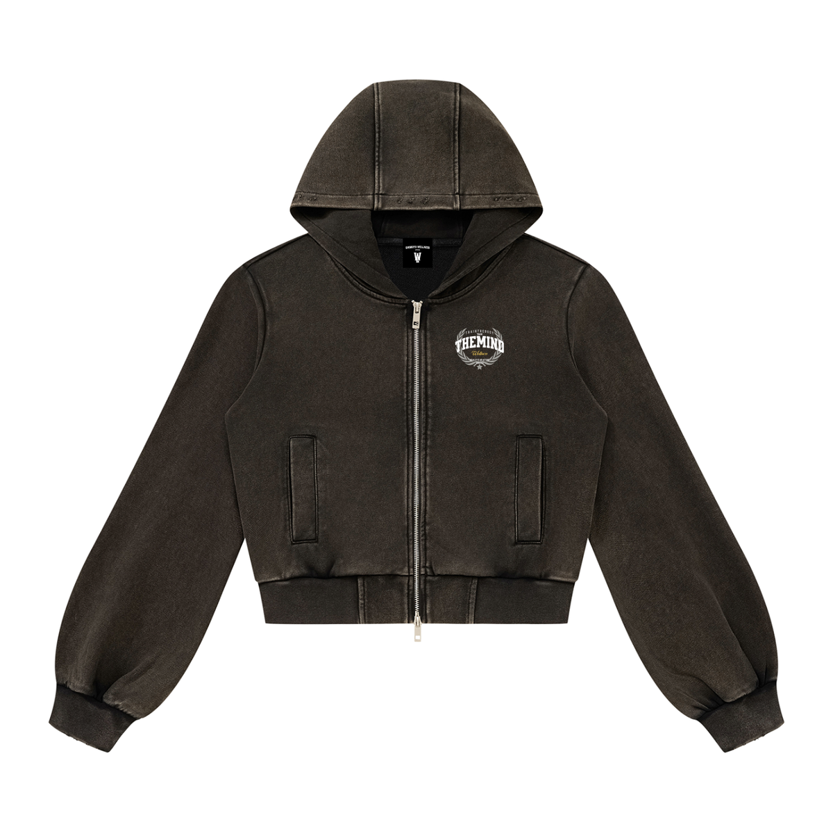 TTBTTM Vintage Wash Full Zip Hoodie