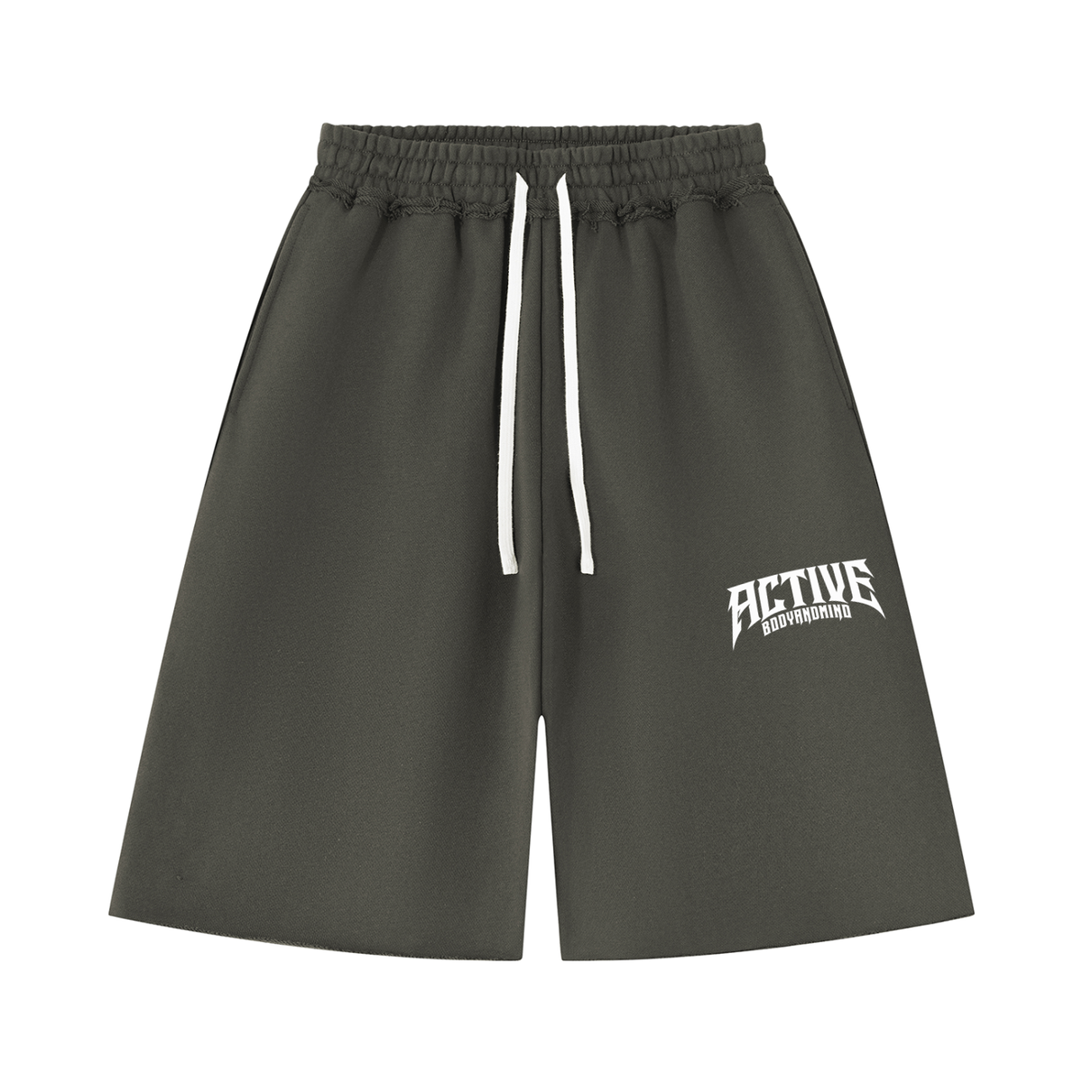 Active Raw Edge Shorts