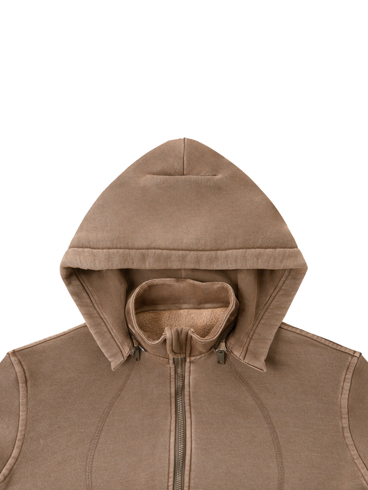 Wellness Vintage Cropped Hoodie