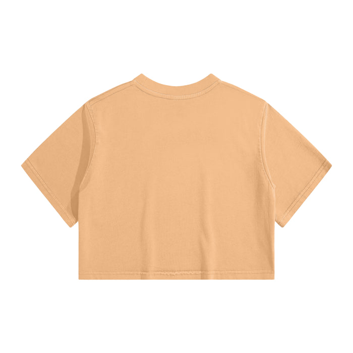 Active Washed Crop Top