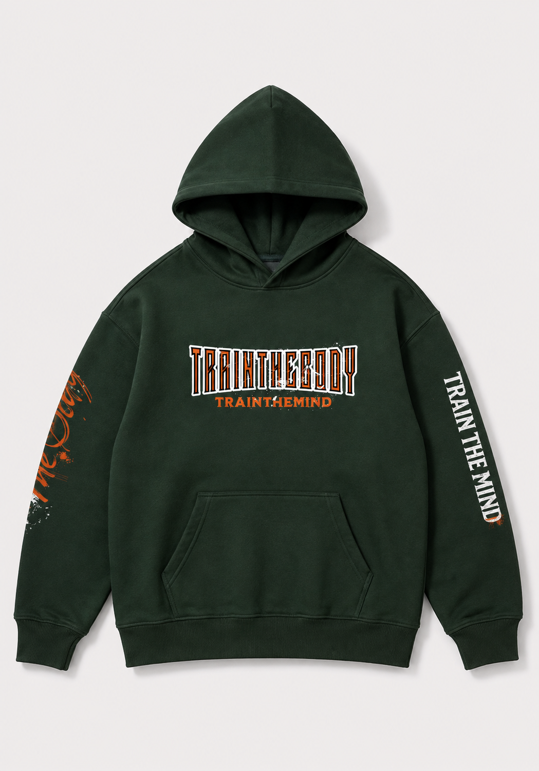 TTBTTM Heavyweight Graphic Hoodie-Orange Edition