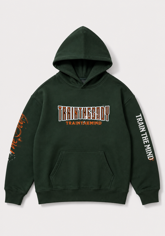 TTBTTM Heavyweight Graphic Hoodie-Orange Edition