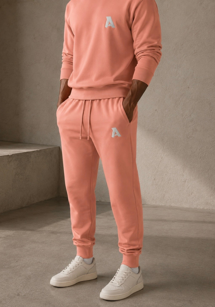 Active Premium Joggers-White