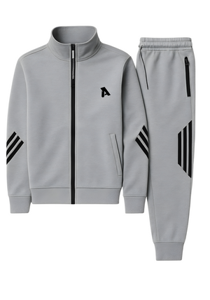 Active Track Suit (Grey)