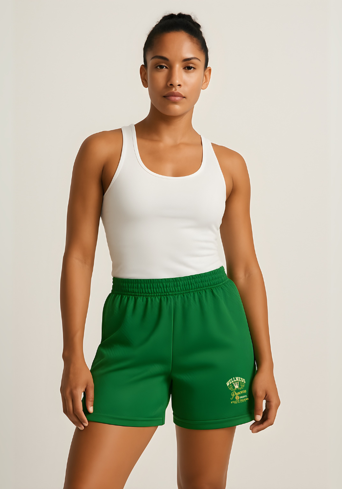 Wellness Mesh Shorts Green