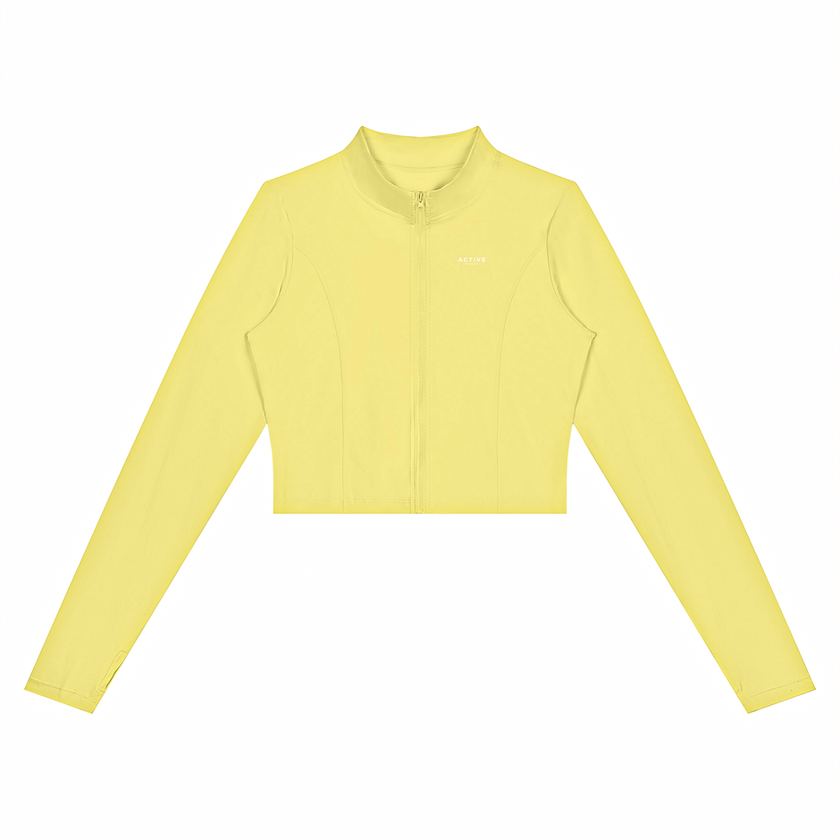 Active Crop Sports Jacket