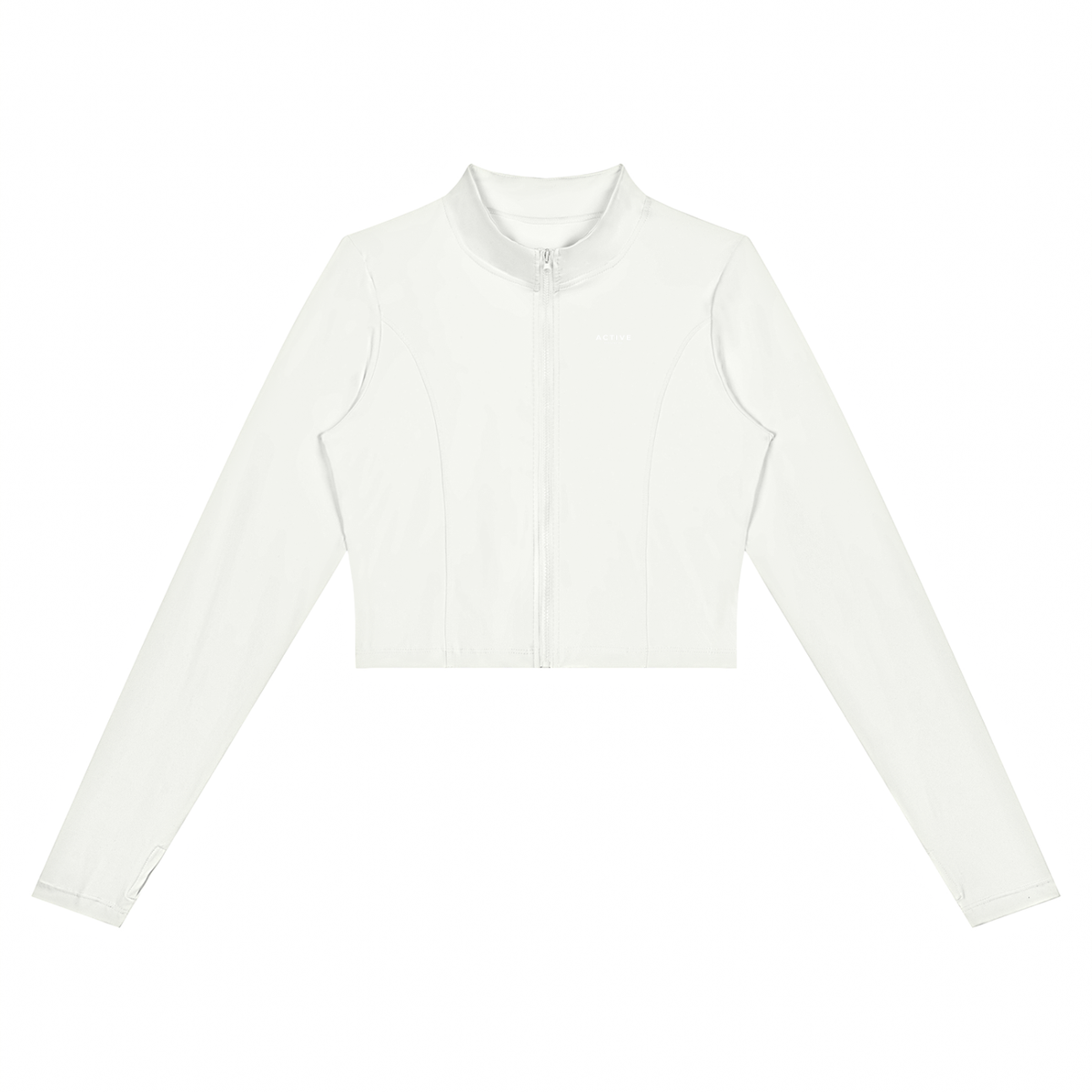 Active Crop Sports Jacket
