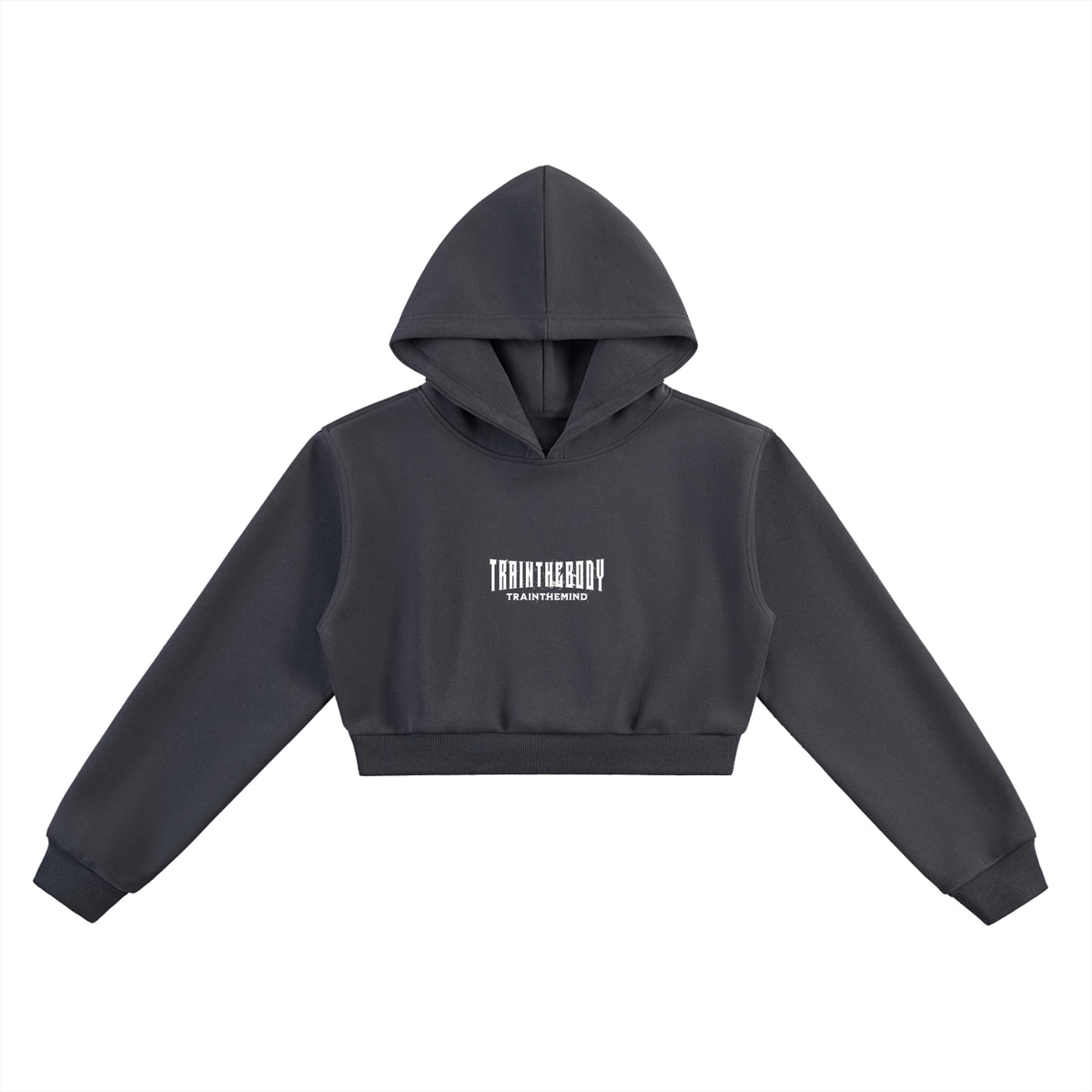TTBTTM Cropped Hoodie-Dark