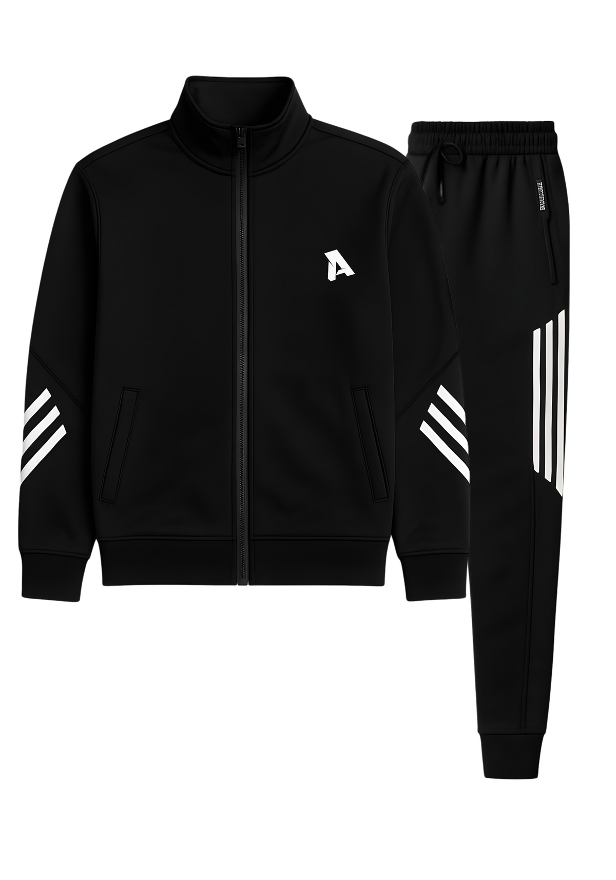 Active Track Suit-Black