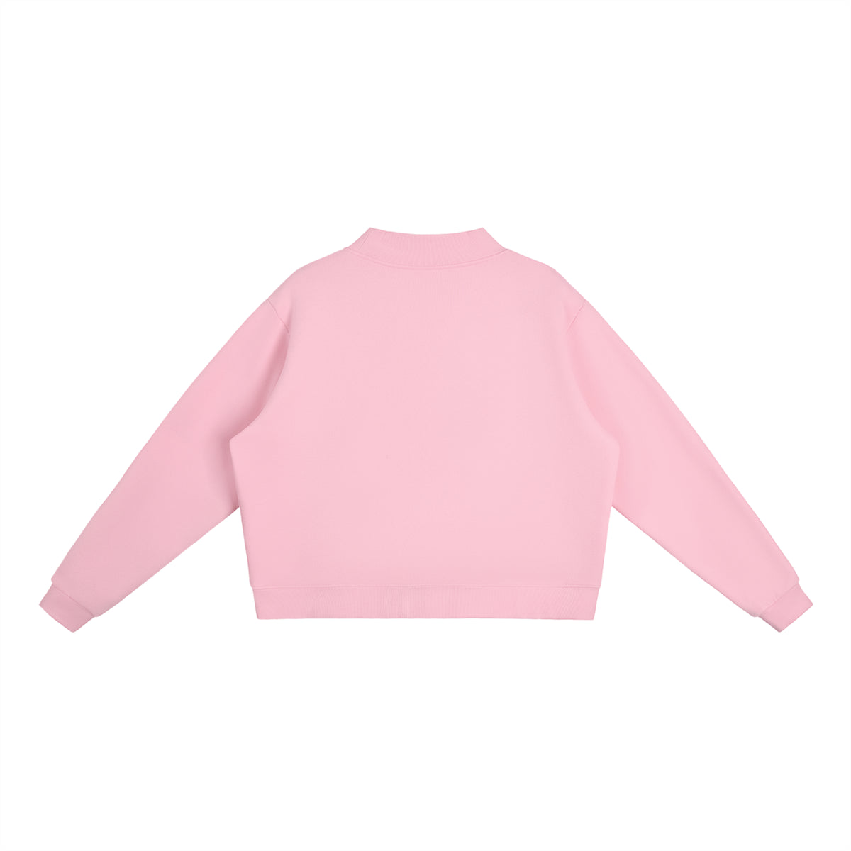 Wellness Fleece Mock-Neck Sweatshirt