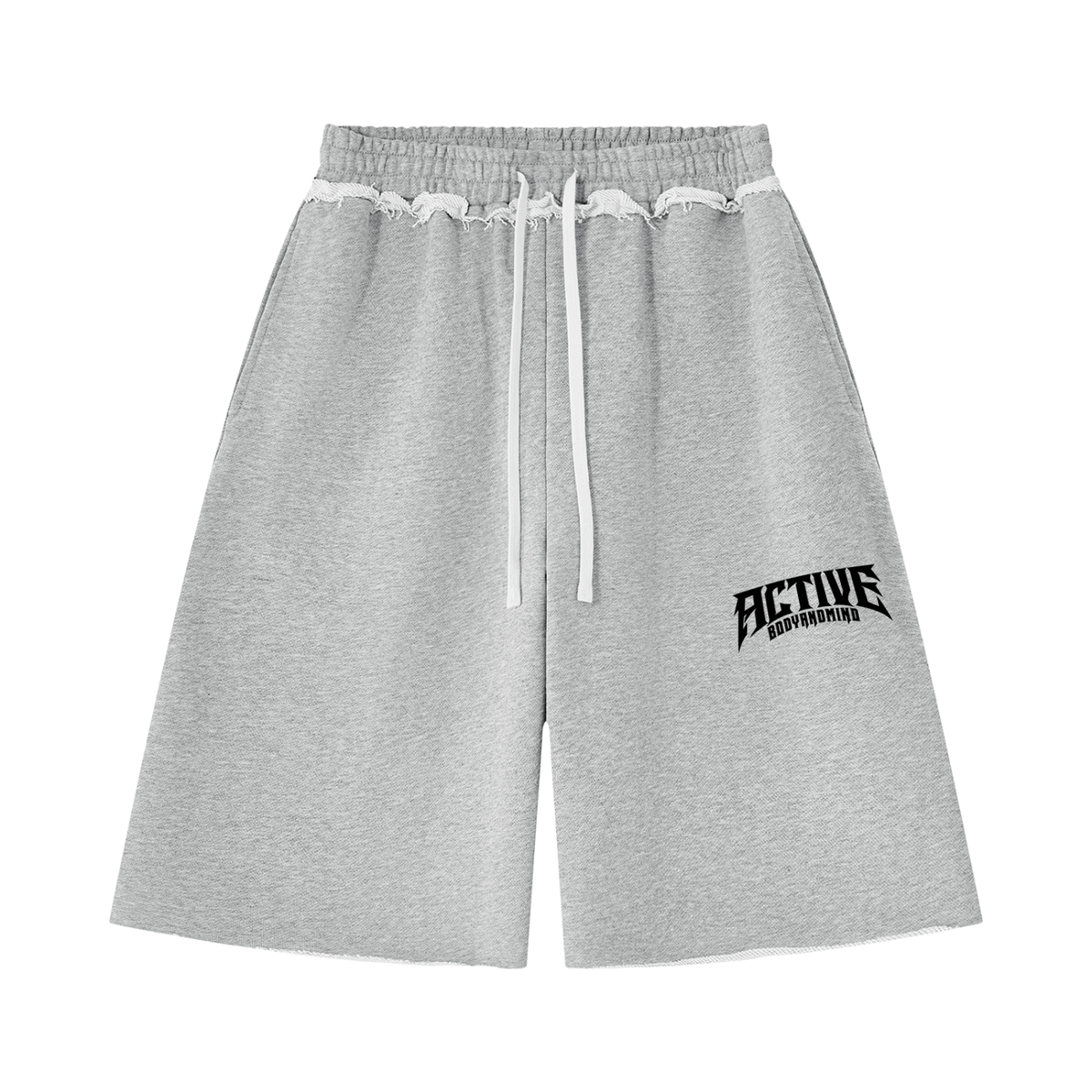 Active Raw Edge Shorts