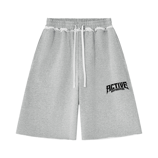 Active Raw Edge Shorts