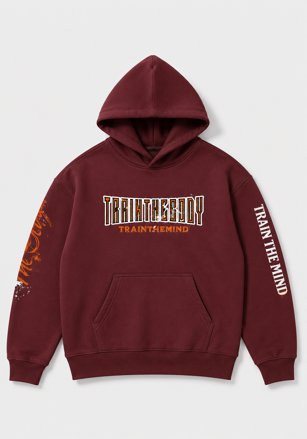 TTBTTM Heavyweight Graphic Hoodie-Orange Edition