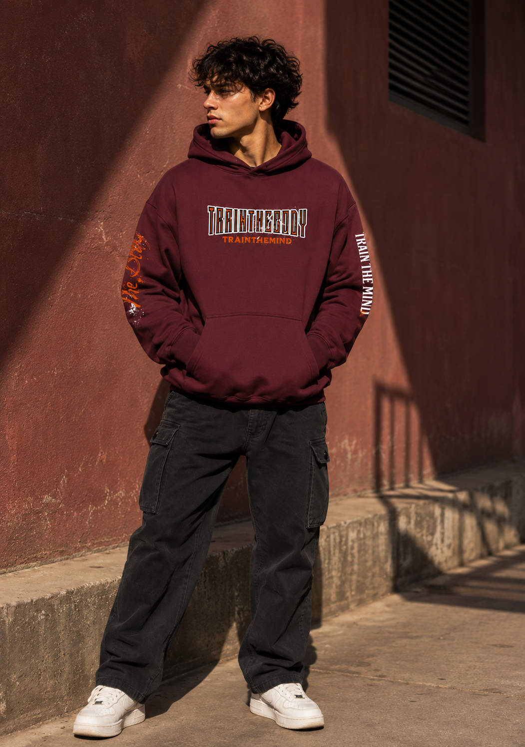 TTBTTM Heavyweight Graphic Hoodie-Orange Edition