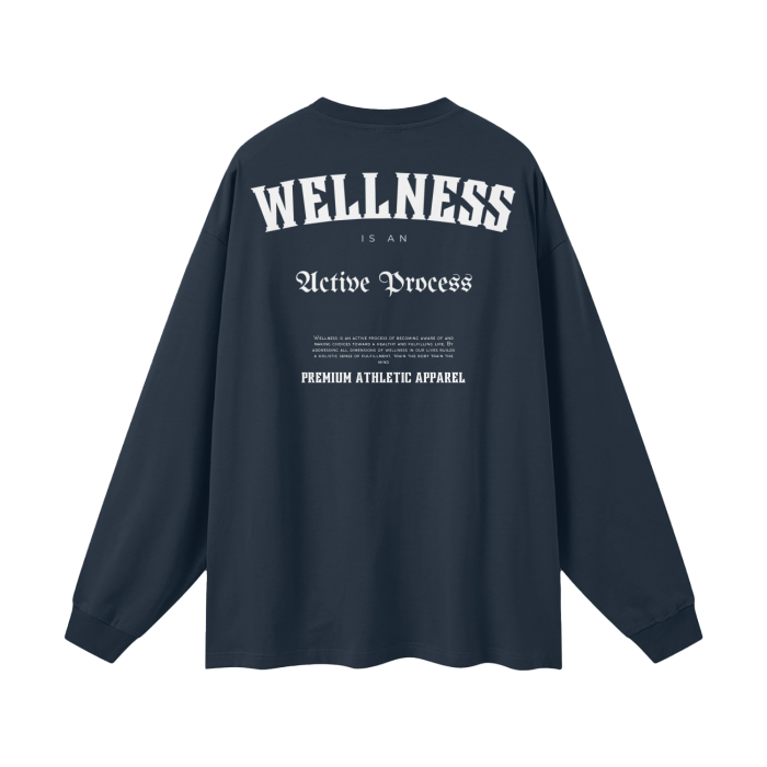 Wellness Classic Long-Sleeve Tee-White