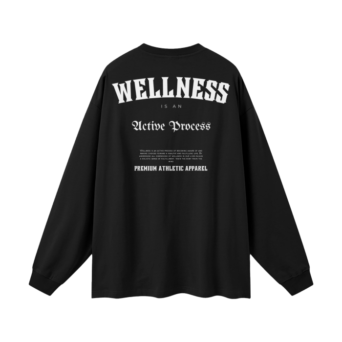 Wellness Classic Long-Sleeve Tee-White