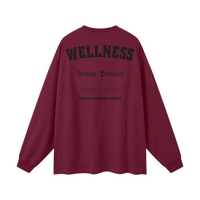 Wellness Classic Long-Sleeve Tee-Black