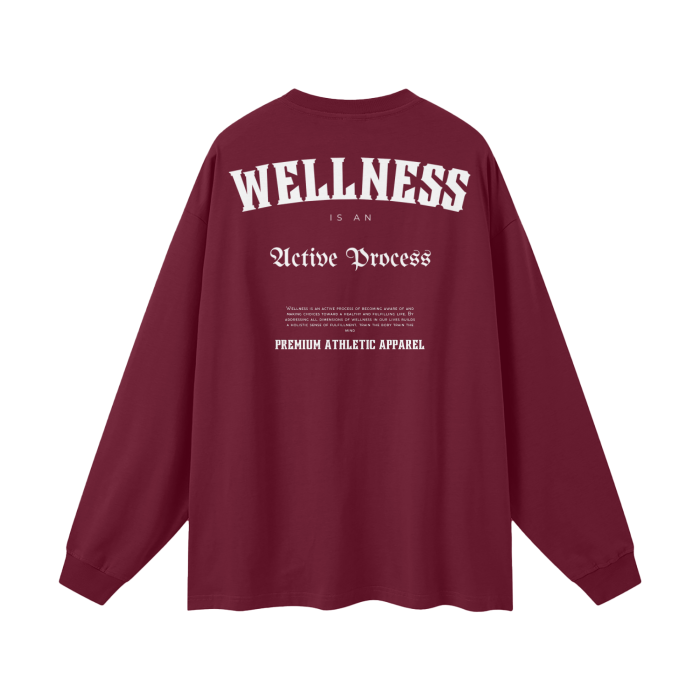 Wellness Classic Long-Sleeve Tee-White