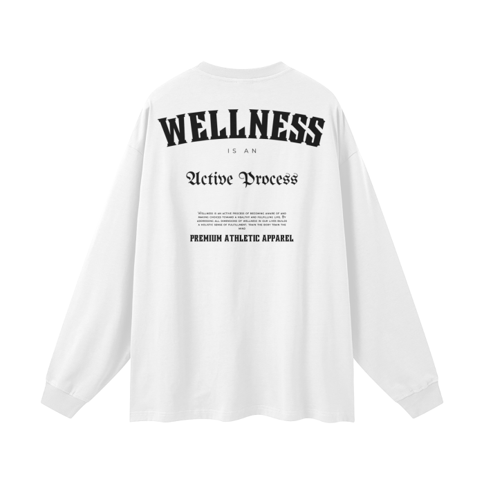 Wellness Classic Long-Sleeve Tee-Black