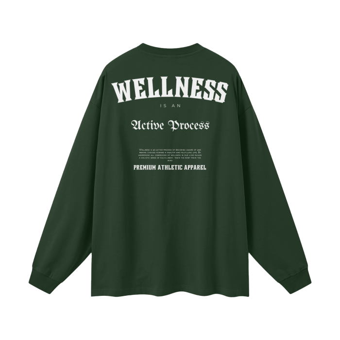 Wellness Classic Long-Sleeve Tee-White
