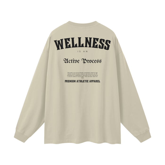 Wellness Classic Long-Sleeve Tee-Black