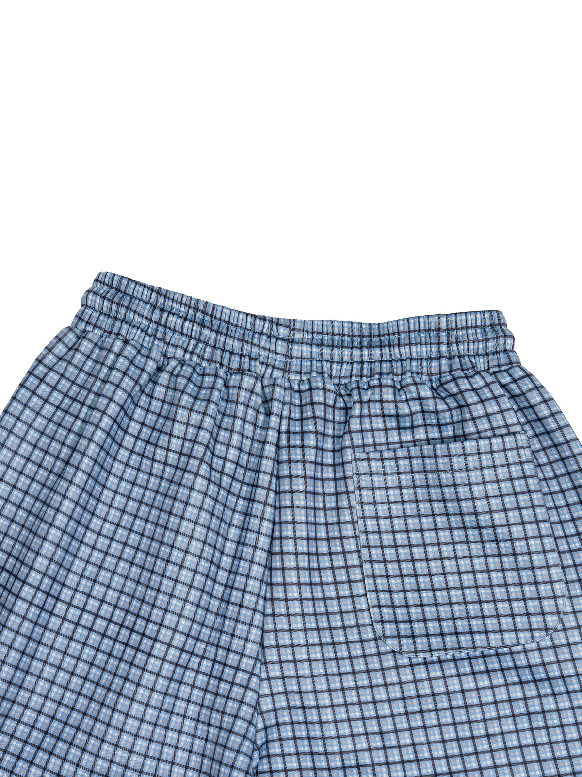 Active Plaid Drawstring Shorts