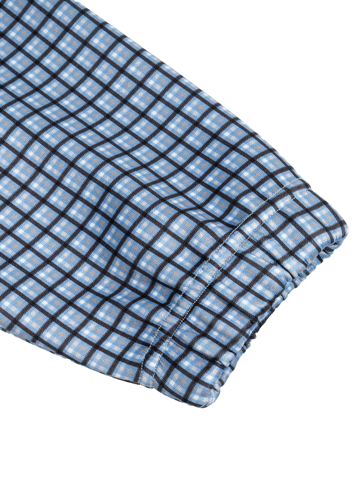 Active Plaid Quarter-Zip Sweatshirt