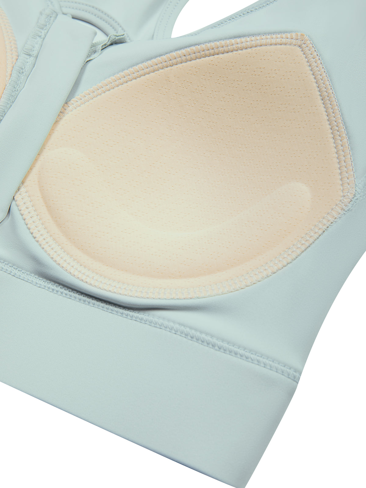 Active Zip-Front Sports Bra