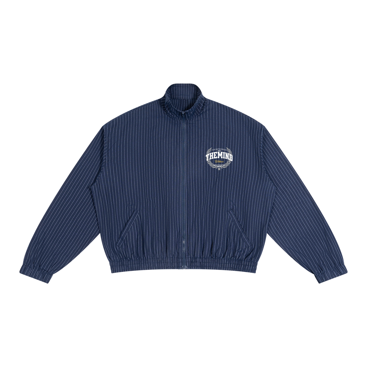 TTBTTM Striped Full-Zip Track Jacket