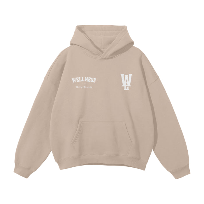 Wellness Super Soft Oversize Hoodie-Brown