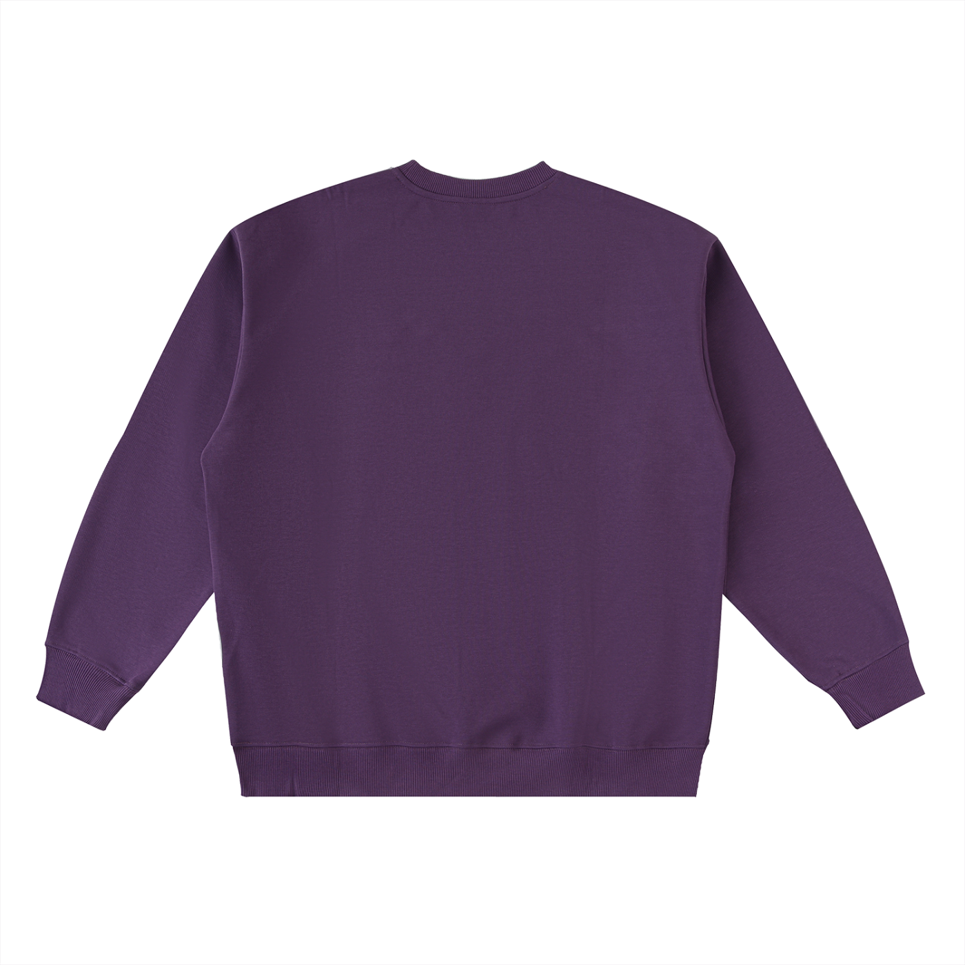 Wellness Oversized Taped Sweatshirt (Purple)