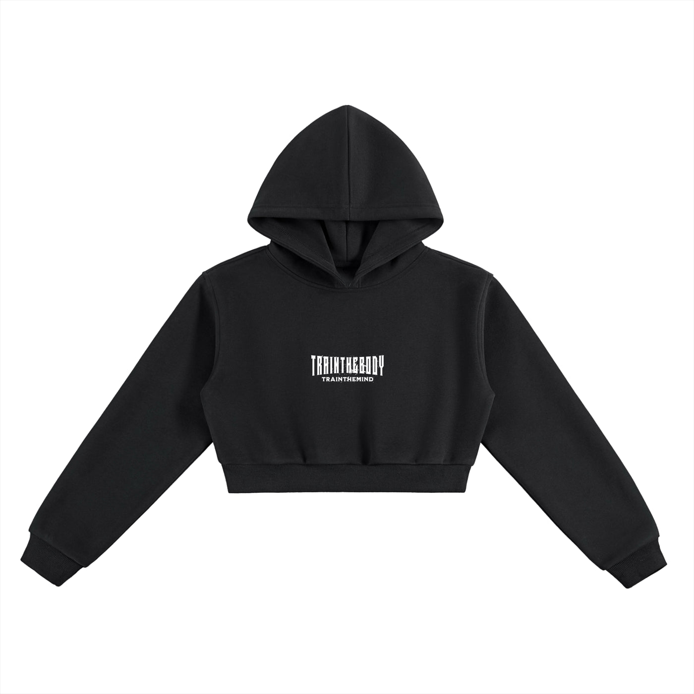TTBTTM Cropped Hoodie-Dark