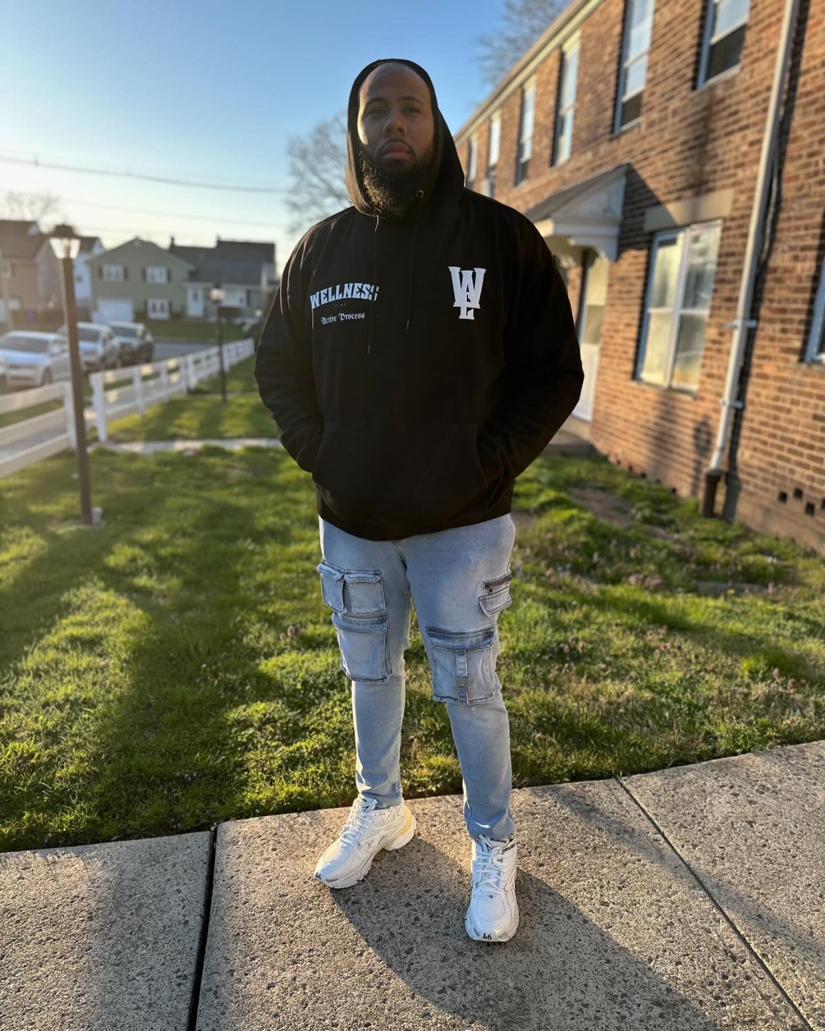 Wellness Super Soft Oversize Hoodie-Black