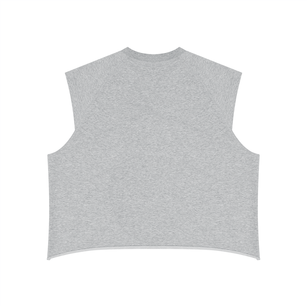 Active Boxy Raw Hem Tank