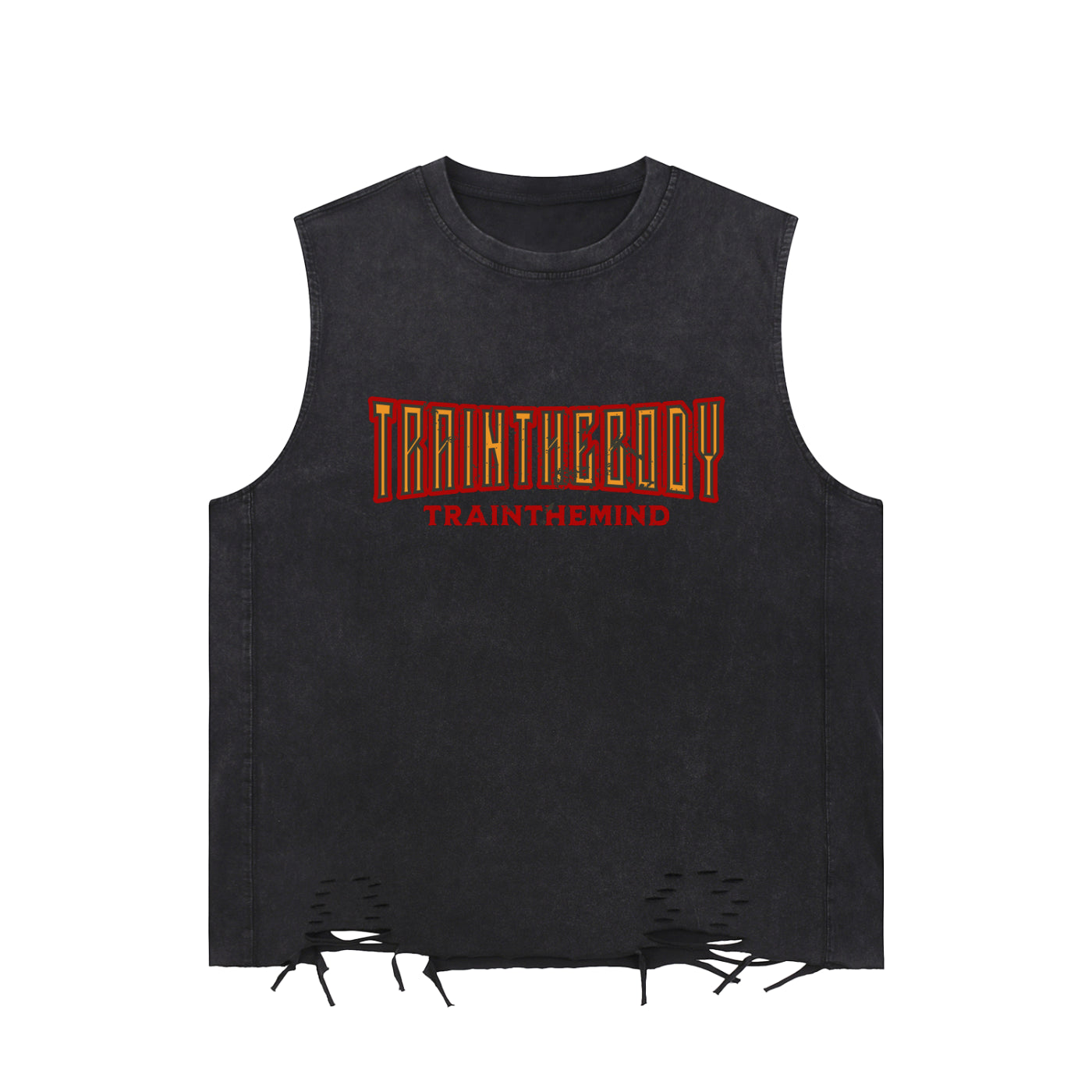 TTBTTM Raw-Hem Tank-Lava