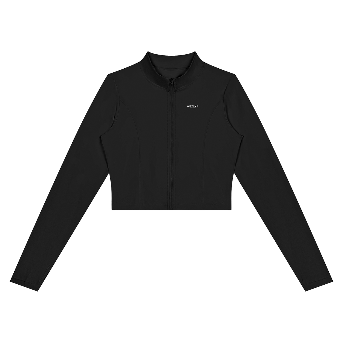 Active Crop Sports Jacket