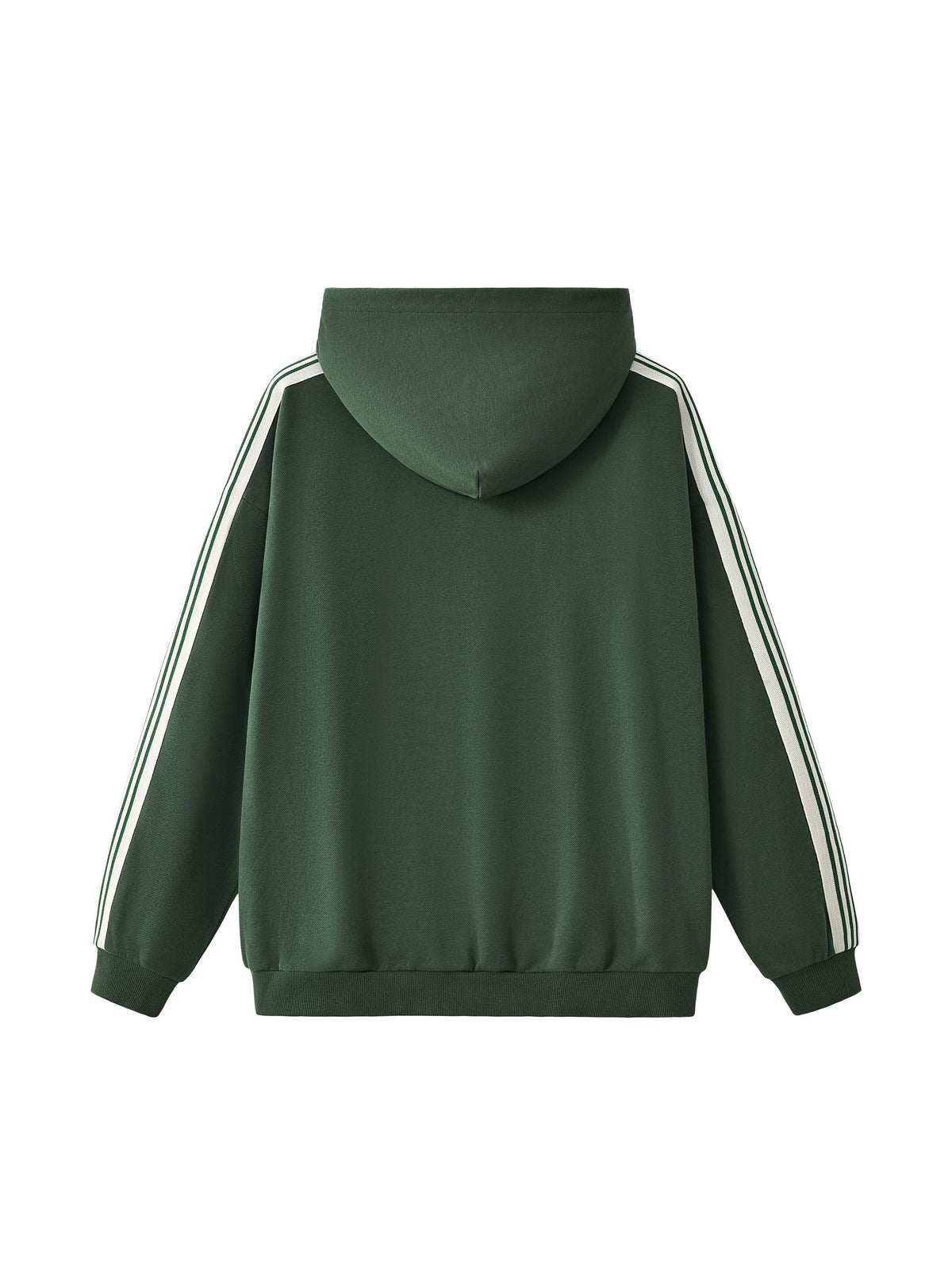 Active Stripe Drop-Shoulder Hoodie