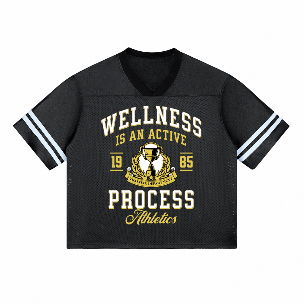 Wellness Mesh Jersey Black