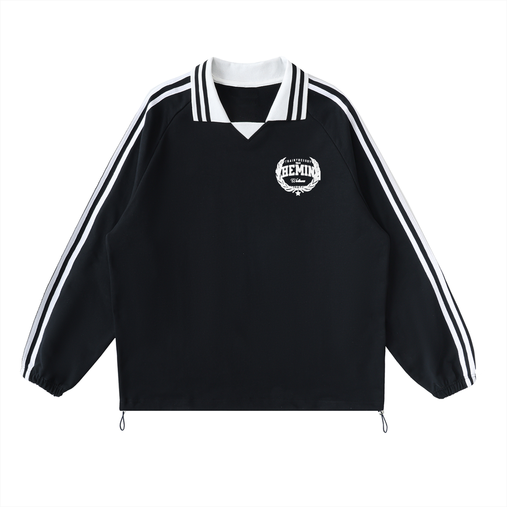 TTBTTM Contrast Collar Sweatshirt (Dark)