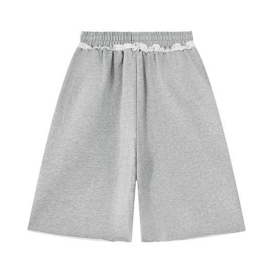 Active Raw Edge Shorts