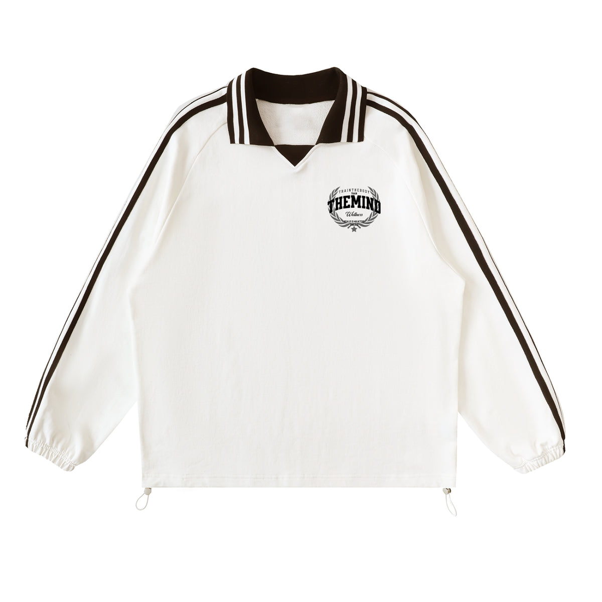 TTBTTM Contrast Crew-White
