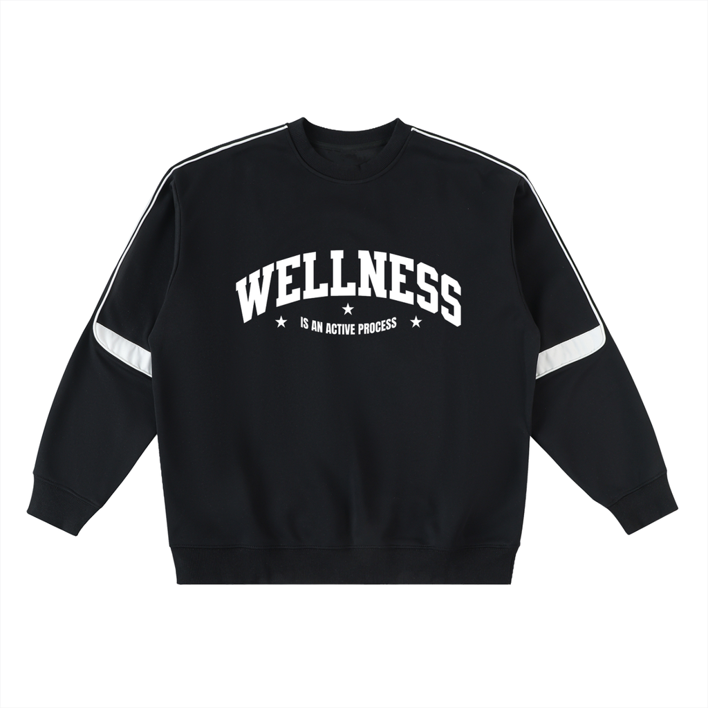 Wellness Oversized Taped Sweatshirt