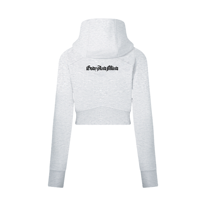 Active Cropped Runners Hoodie