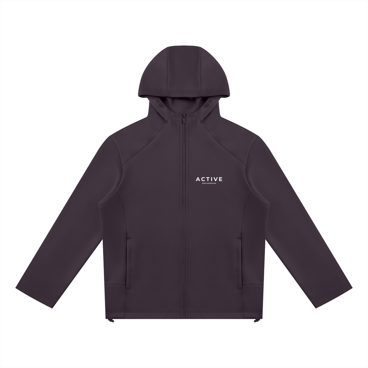 Active Paneled Full Zip Hoodie