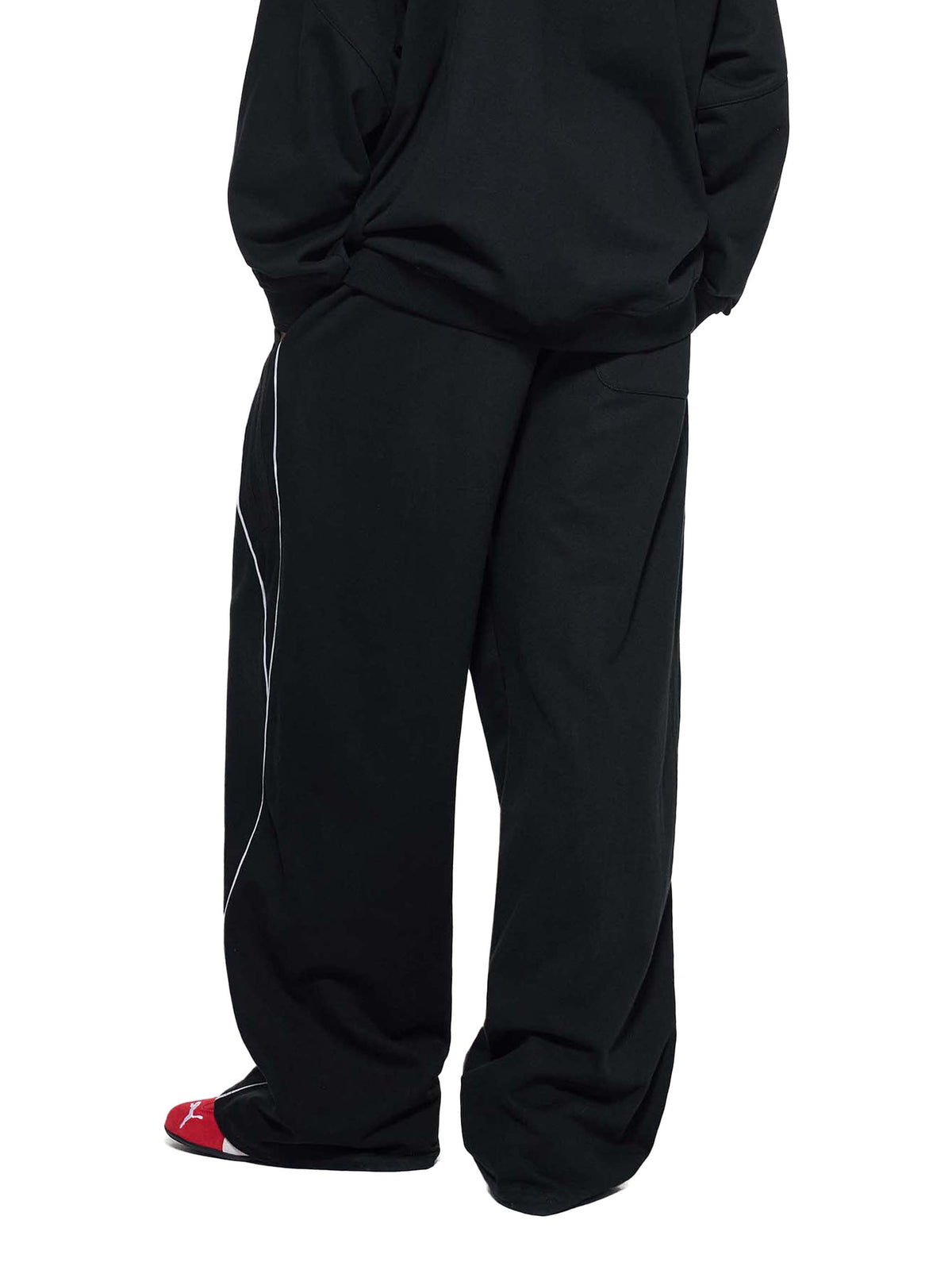 TTBTTM Leisure Reflection Striped Sweats-Dark
